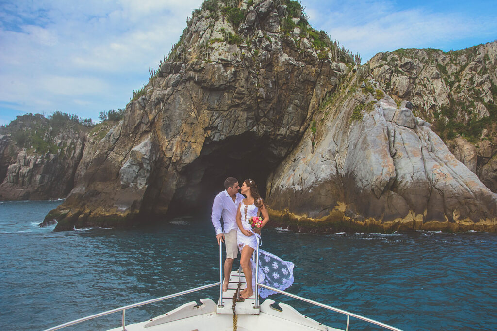 Casamento no barco em arraial do cabo