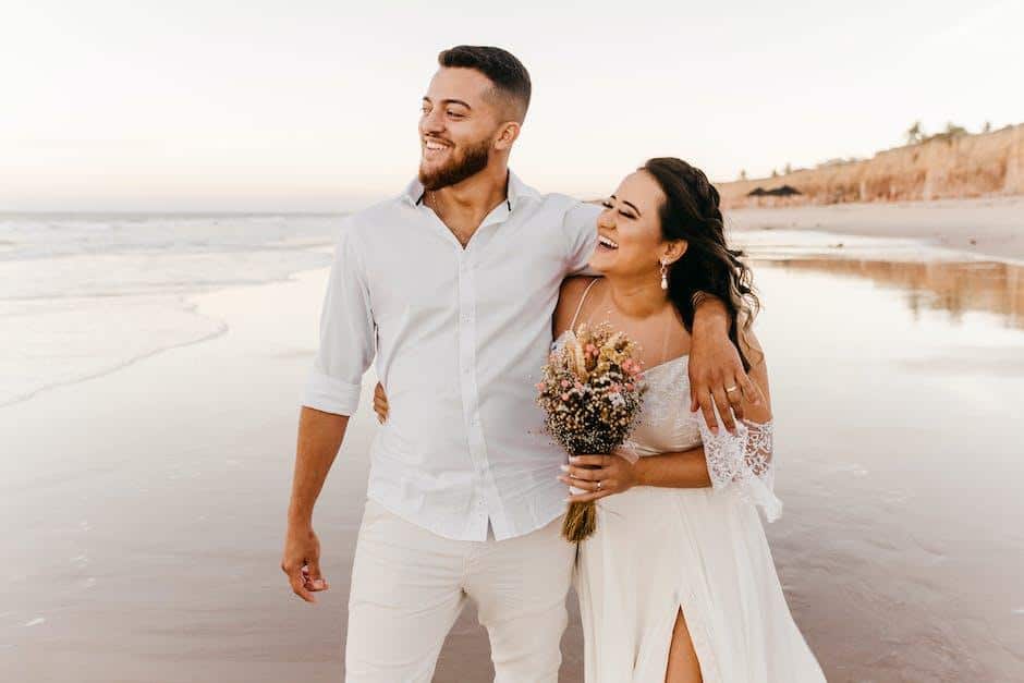 Casamento na praia com um orçamento limitado